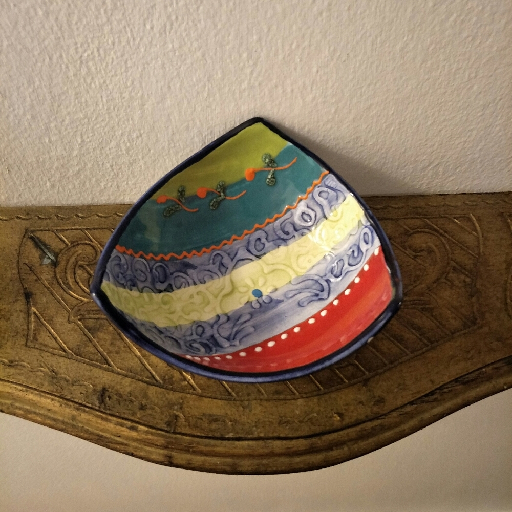Spanish Handmade Colorful Bowl